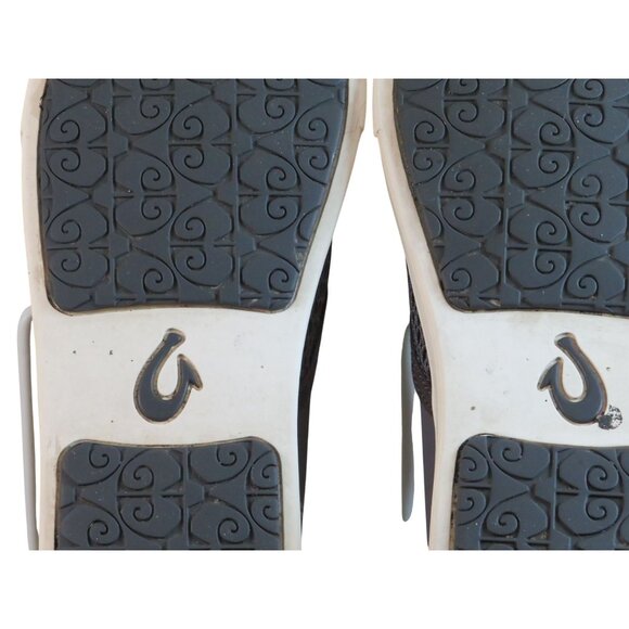 Olukai Mens Nohea Mesh Slip-On Shoes Gray Size 9 - Picture 6 of 6